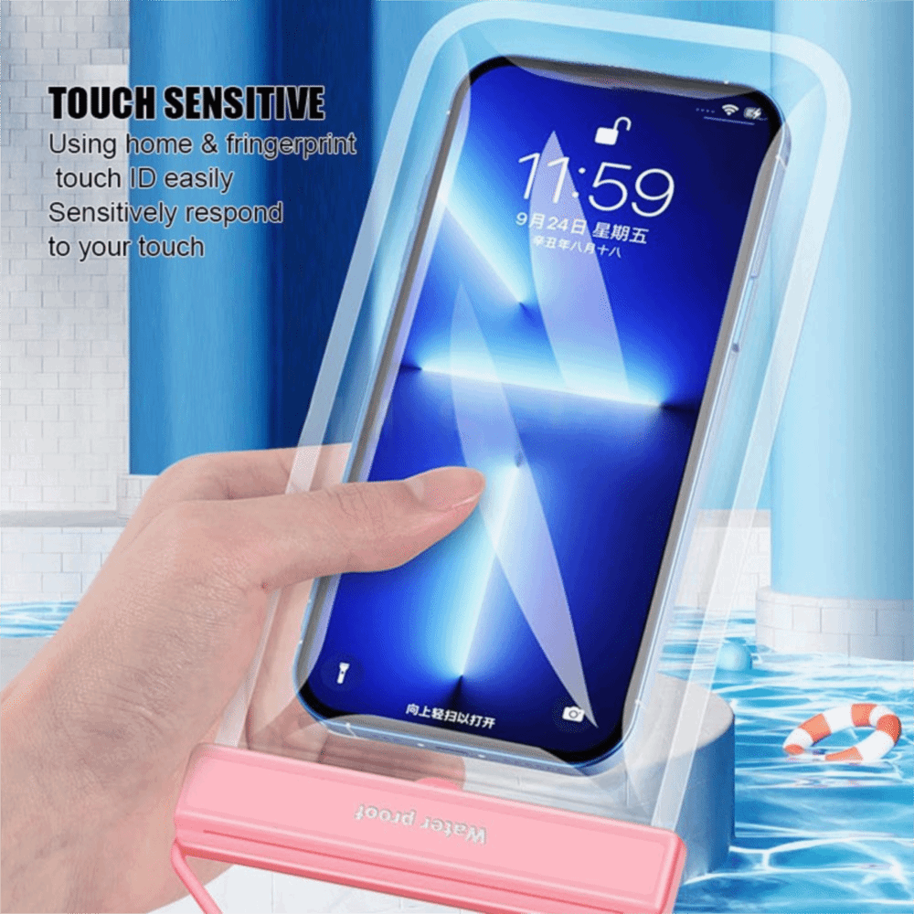 Waterproof Phone Bag - Tas Ponsel Tahan Air Layar Sentuh