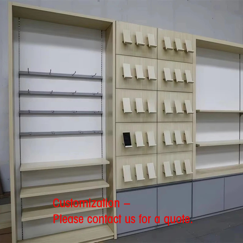 Phone Accessories Design Shop - Toko Ponsel Kustom. Interior Modern dengan