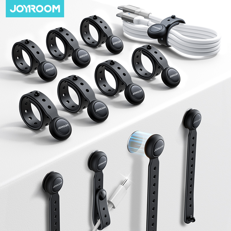Cable Organizer Magnetic - Joyroom 12/6 buah kabel manajemen magnetik