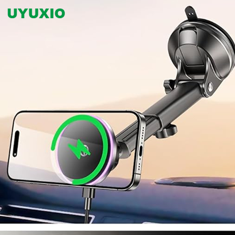 Phone Cooling Fan - UYUXIO Pengisi Daya Mobil Nirkabel Magnetik
