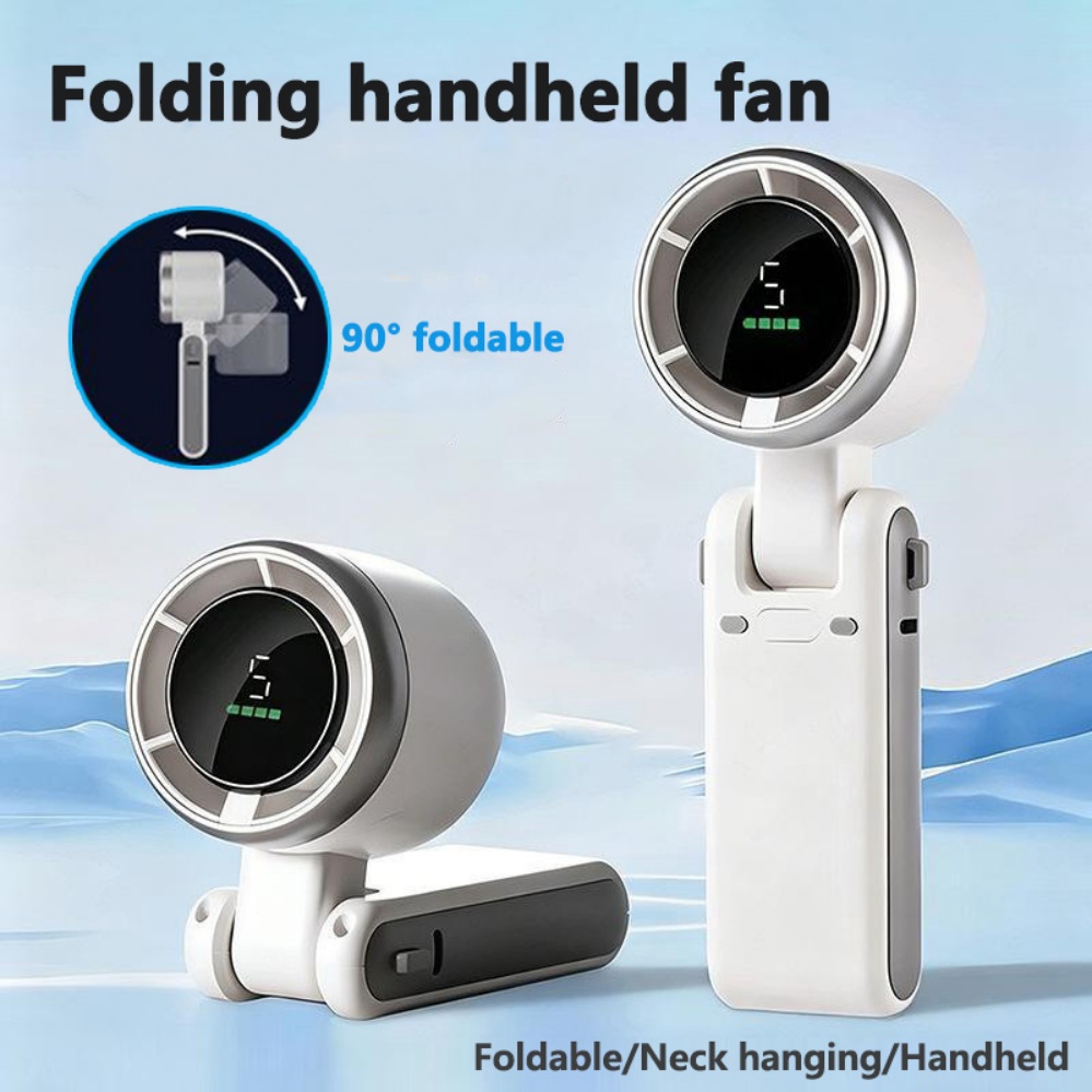 Phone Cooling Fan - Kipas Mini Portabel Dapat Dilipat/Digantung di