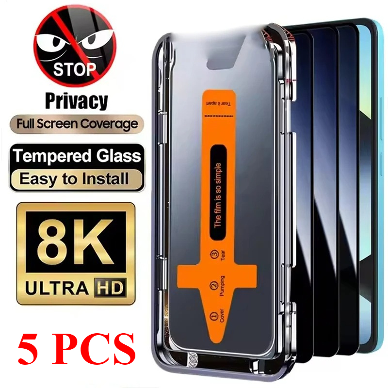 Oppo Find X8 - 2-5 Buah Kaca Tempered Privasi Bebas