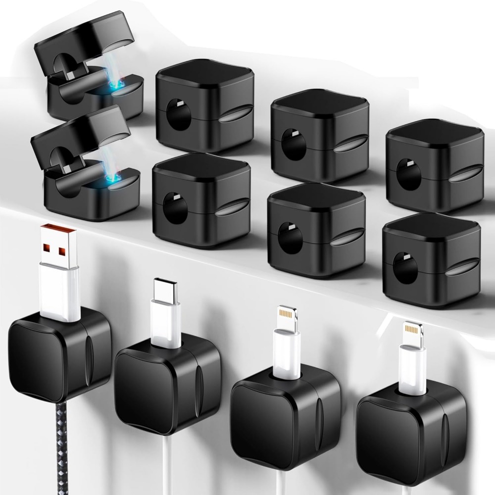 Cable Organizer Magnetic - Penjepit Kabel Magnetik untuk Pengaturan Kabel:
