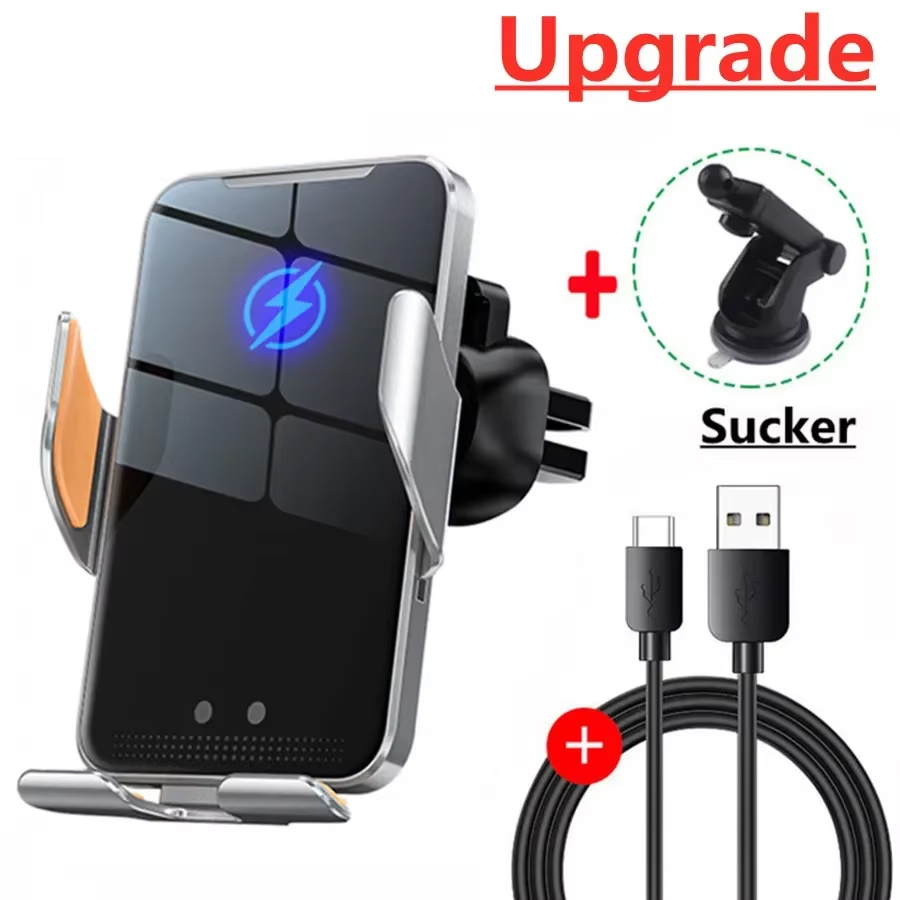 Phone Cooling Fan - Pengisi Daya Nirkabel Mobil Dudukan Ponsel