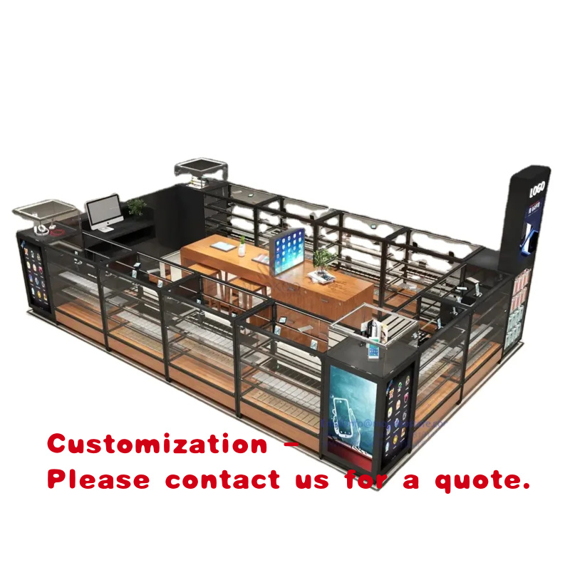 Phone Accessories Design Shop - Rak Display Kios Mal untuk Aksesoris