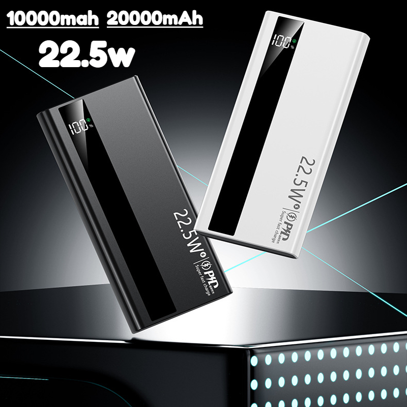 Portable Charger 20000Mah - Bank Daya 20000MAh Pengisian Cepat 22.5W