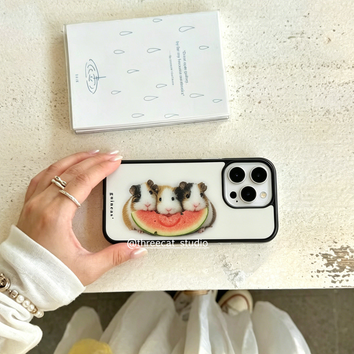 Casing HP Korea Ins Guinea Pig - Phone Accessories Kiosk ulasan dan harga