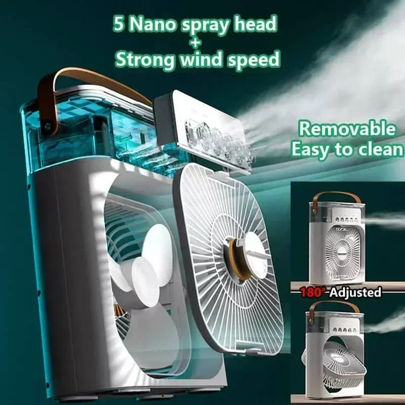 Pendingin Udara Mini 3 in 1, P - Phone Cooling Fan ulasan dan harga
