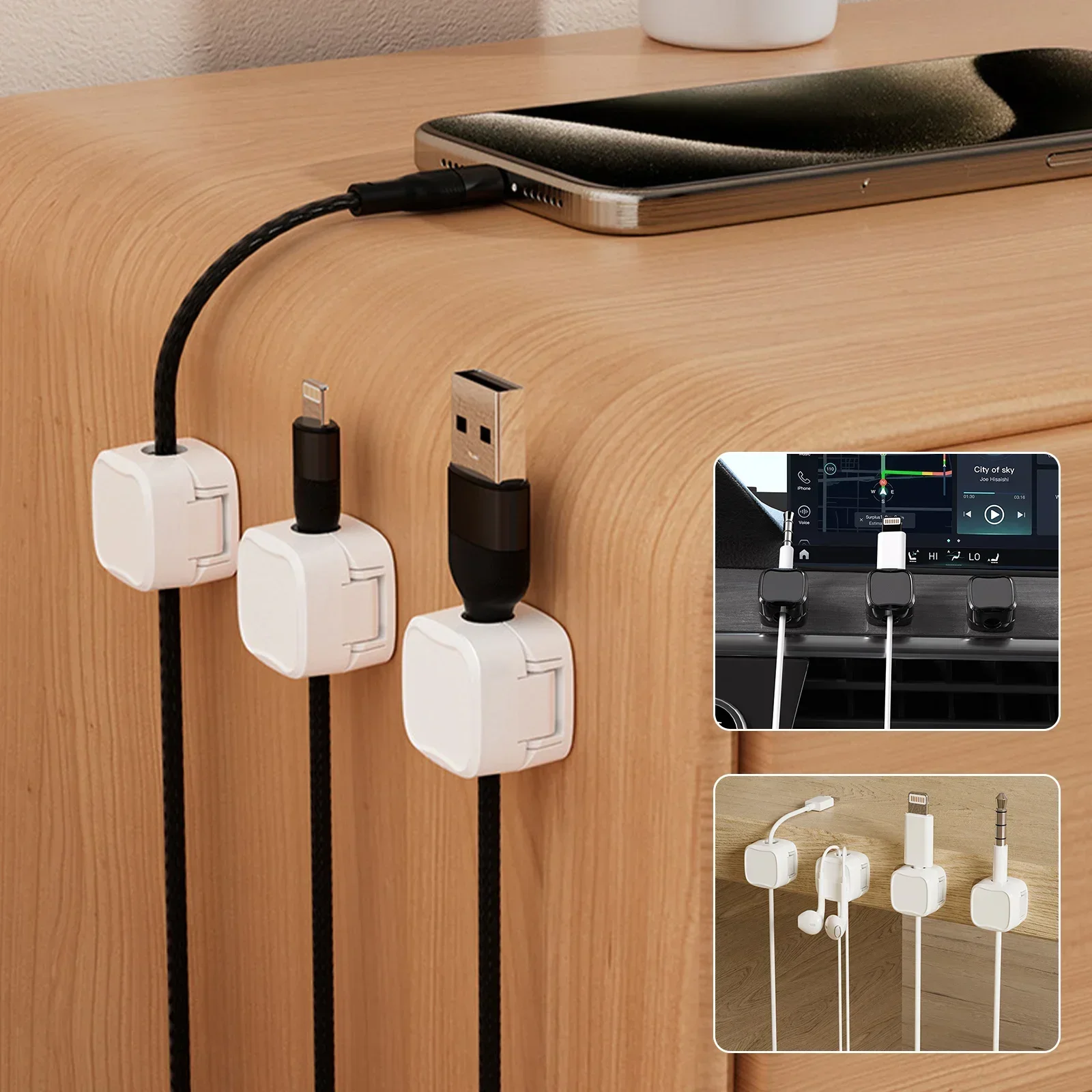 6/12/24 Buah Klip Pengatur Kab - Cable Organizer Magnetic ulasan dan harga
