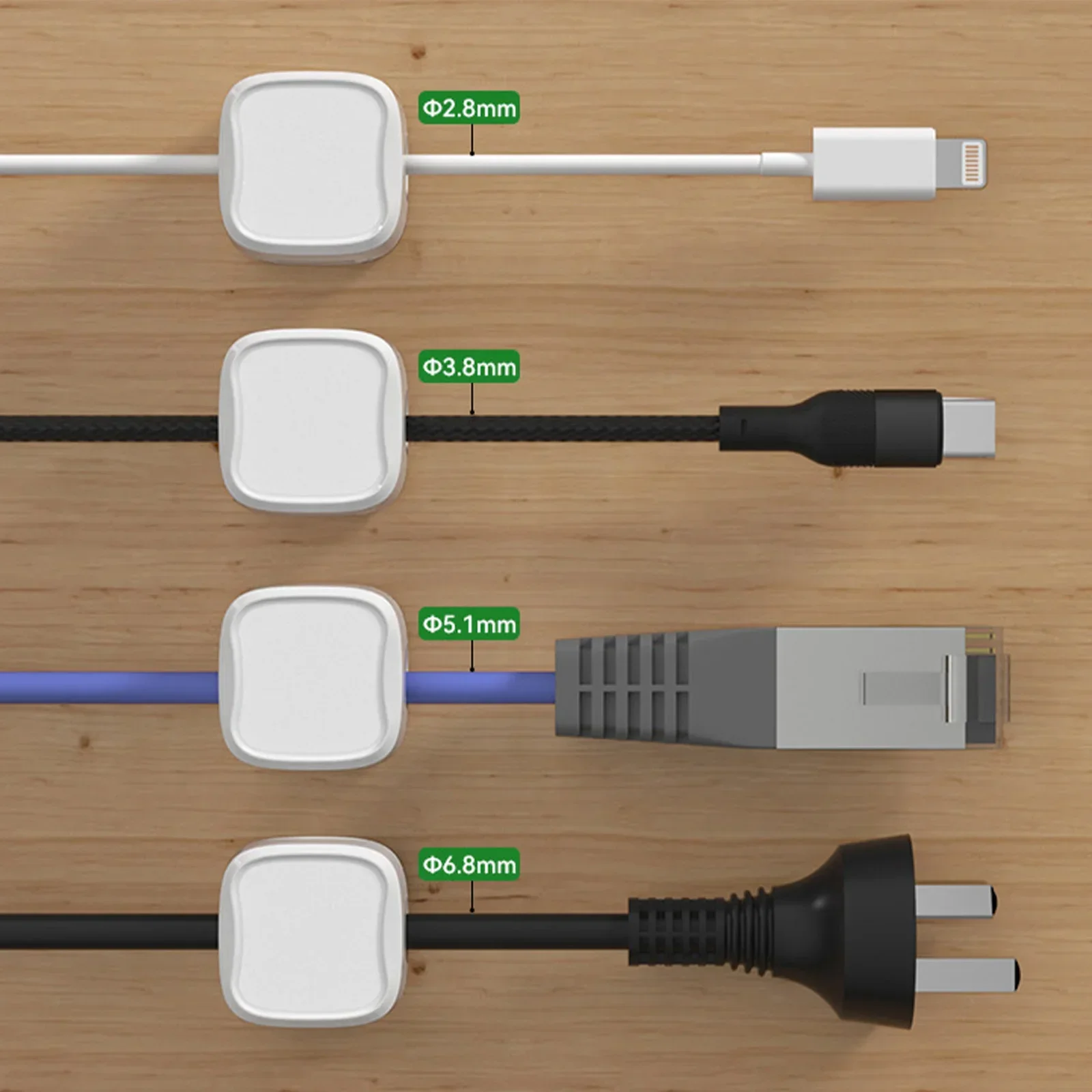 6/12/24 Buah Klip Pengatur Kab - Cable Organizer Magnetic ulasan dan harga
