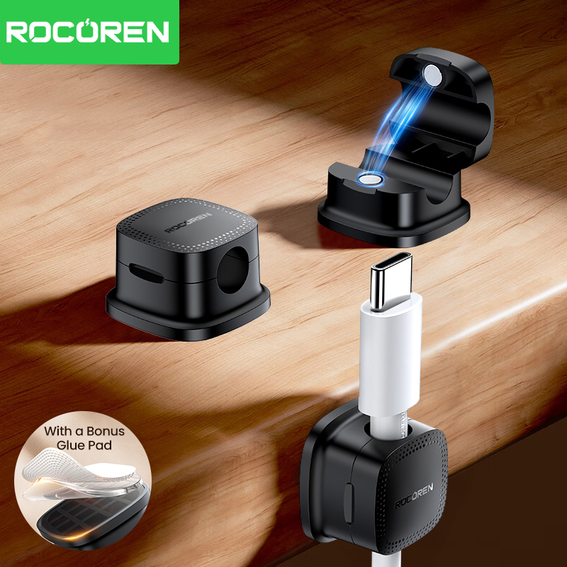 ROCOREN 30 Buah Klip Pengatur  - Cable Organizer Magnetic ulasan dan harga