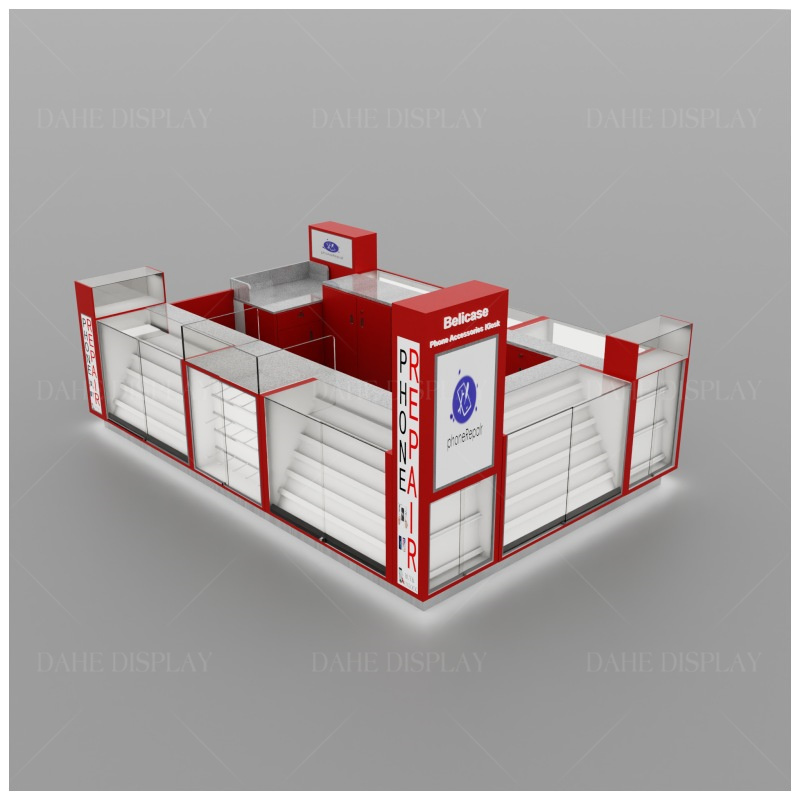 Kios Ponsel Custom 10*15Ft Des - Phone Accessories Design Shop ulasan dan harga