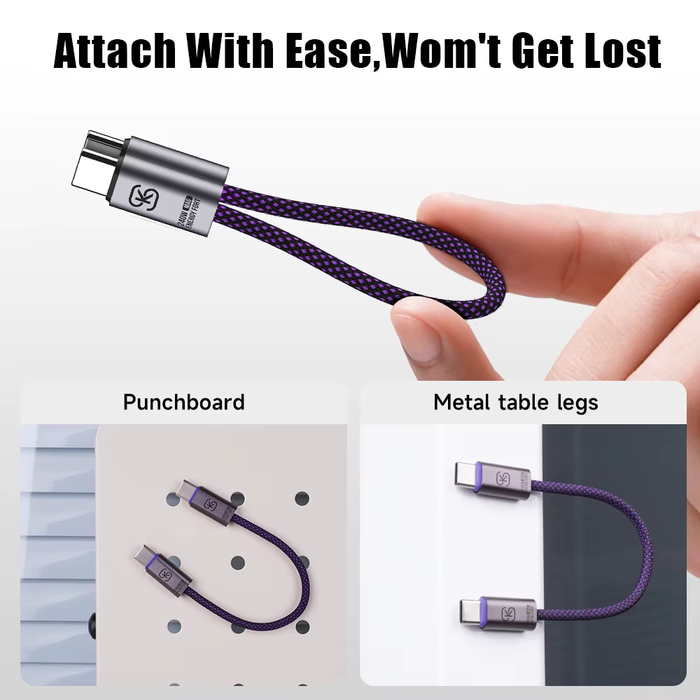 Kabel Magnetik Pendek 240W 0.1 - Cable Organizer Magnetic ulasan dan harga