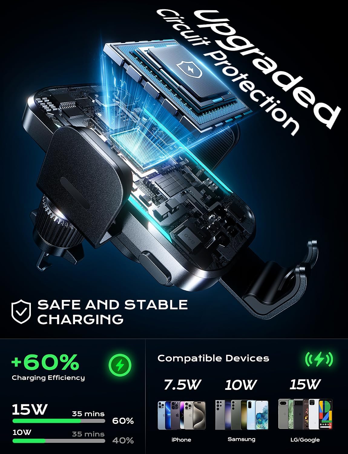UYUXIO pengisi daya mobil nirk - Phone Cooling Fan ulasan dan harga