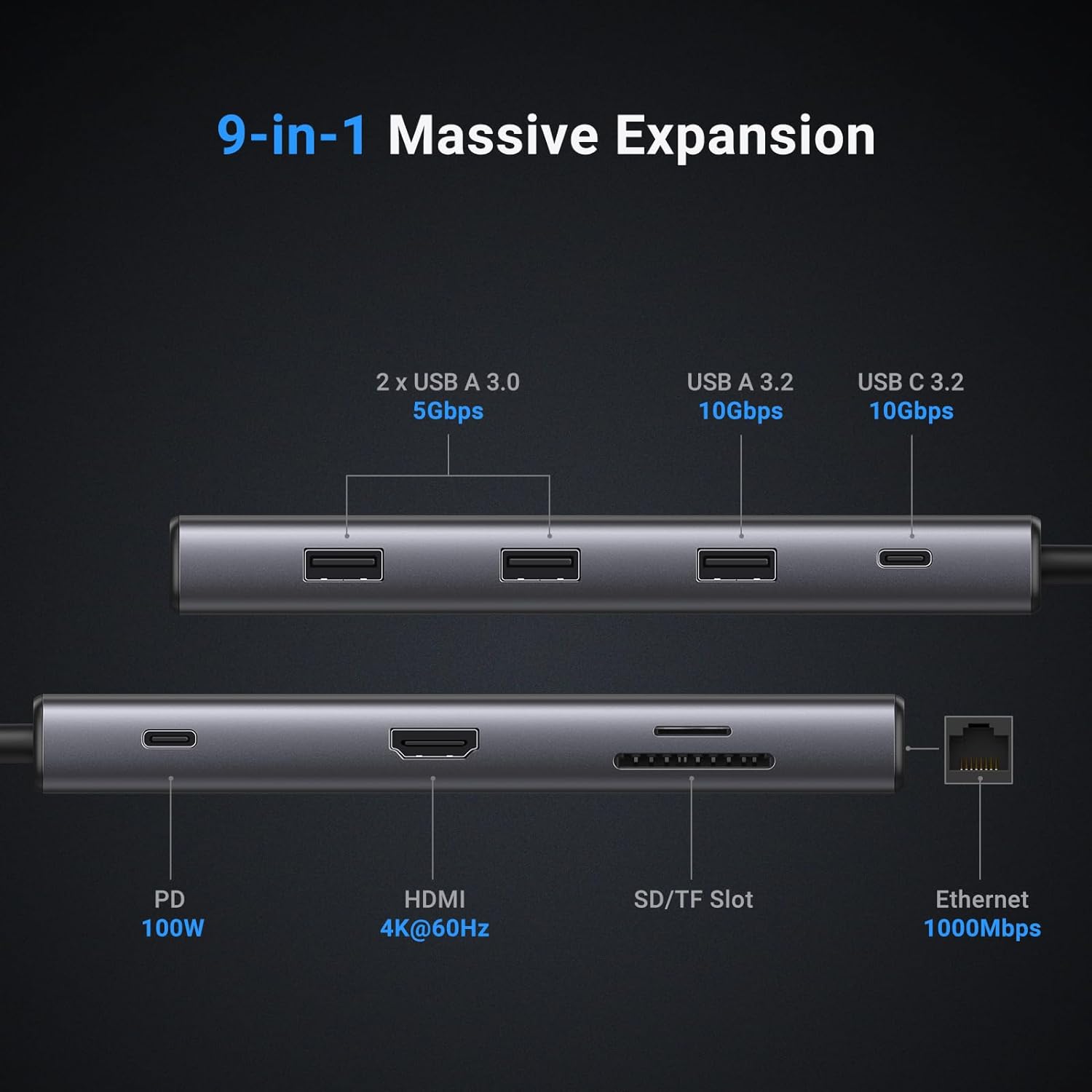 UGREEN Revodok Pro 109 USB C H - Usb C Hub ulasan dan harga
