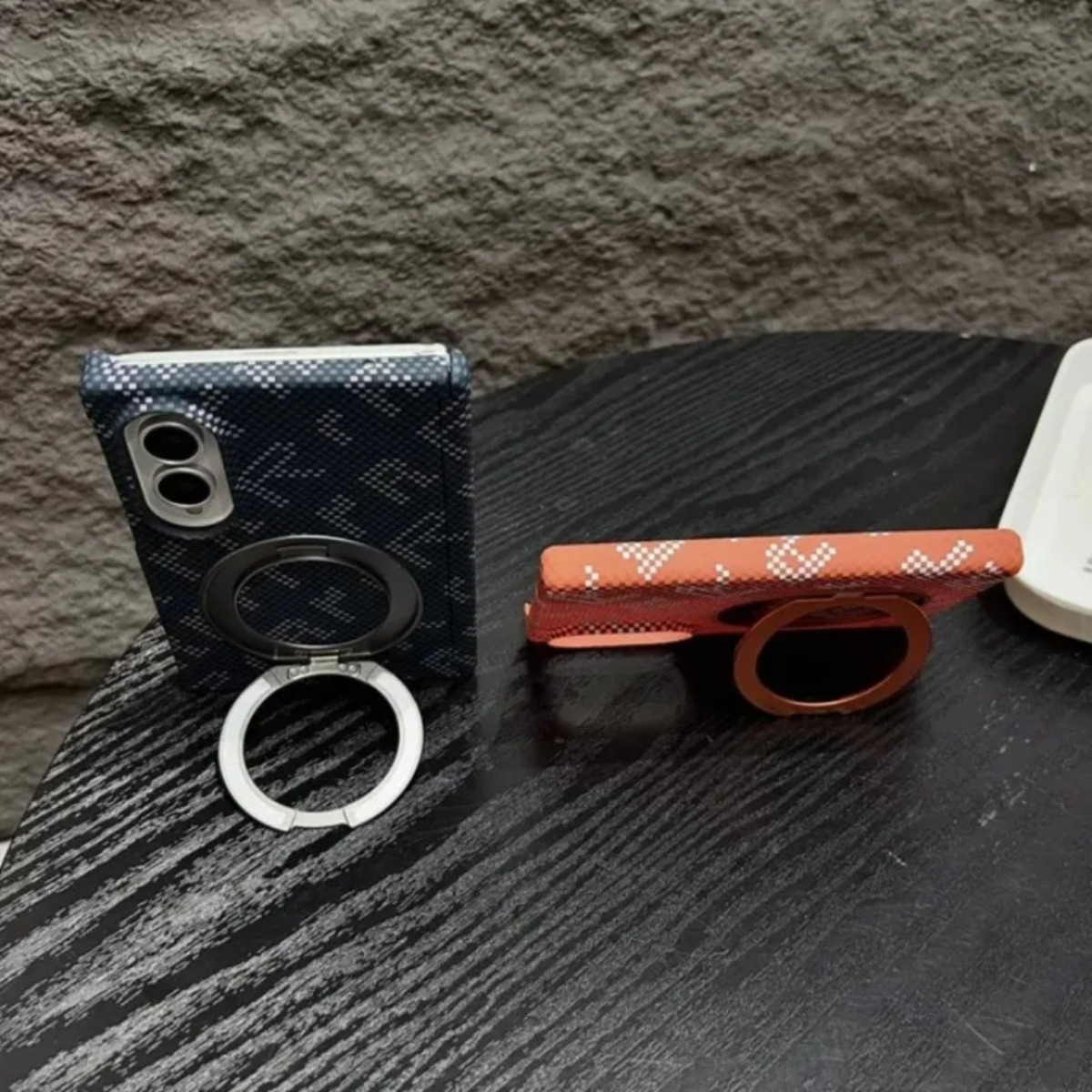 Bracket 360 Kulit Serat Karbon - Z Phone Accessories ulasan dan harga