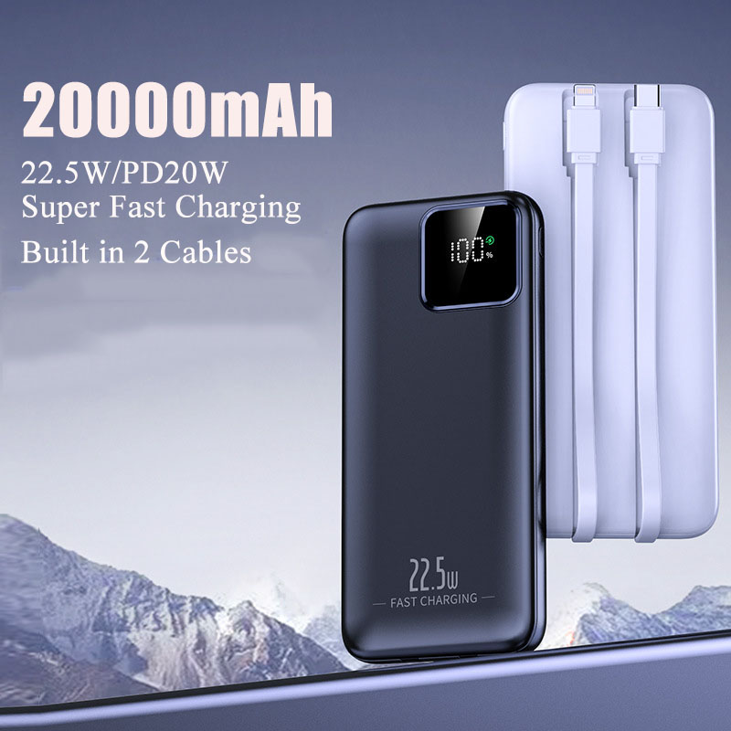 Pengisi Daya Portabel Bank Day - Portable Charger 20000Mah ulasan dan harga