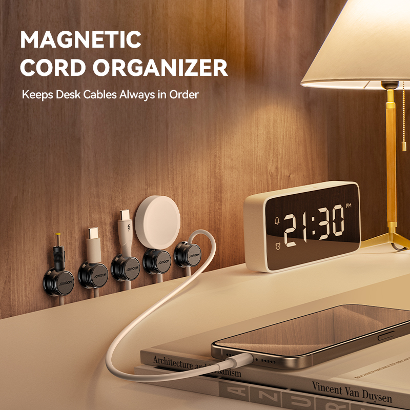 Joyroom 9 buah pengatur kabel  - Cable Organizer Magnetic ulasan dan harga