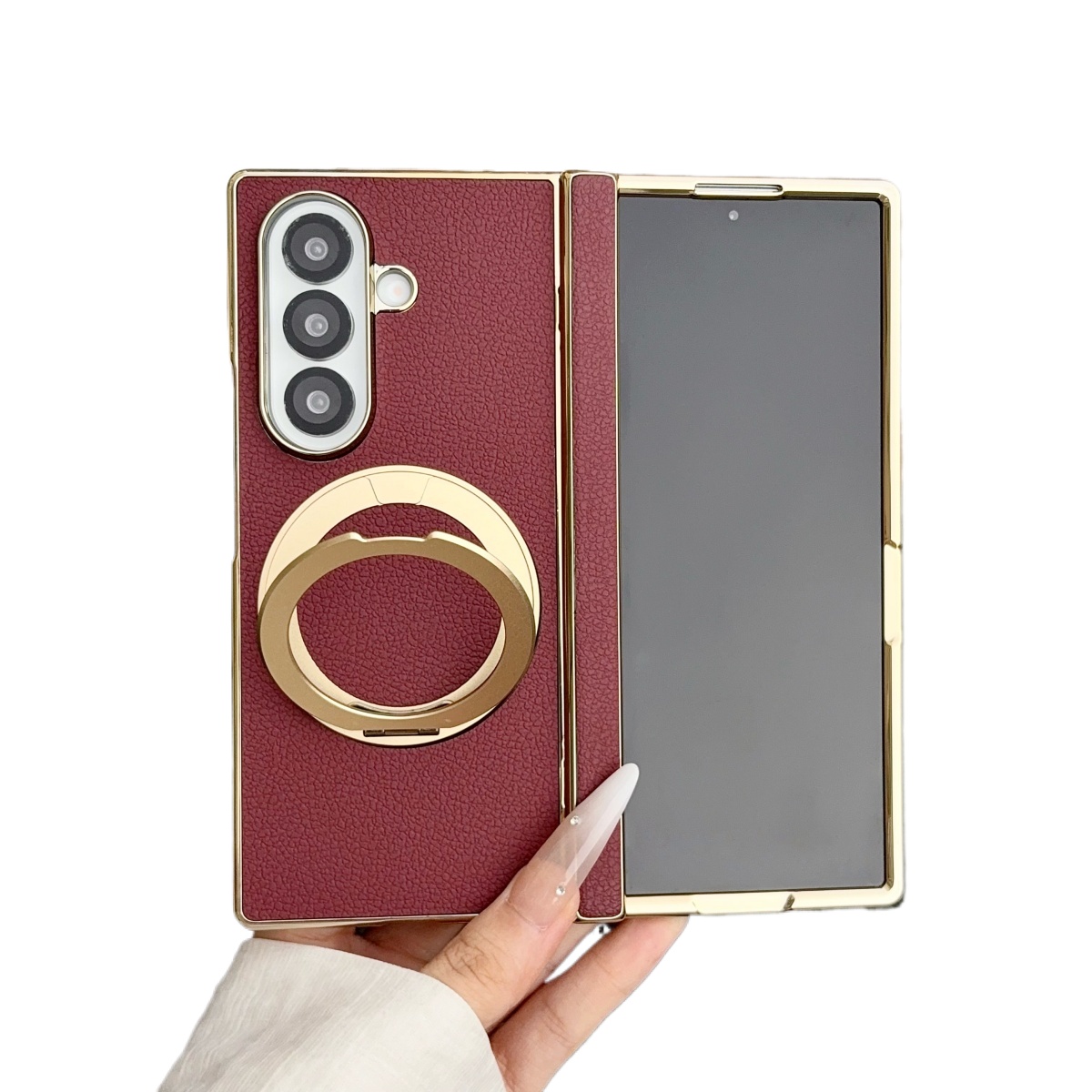 Casing Ponsel Kulit Magnetik U - Z Phone Accessories ulasan dan harga