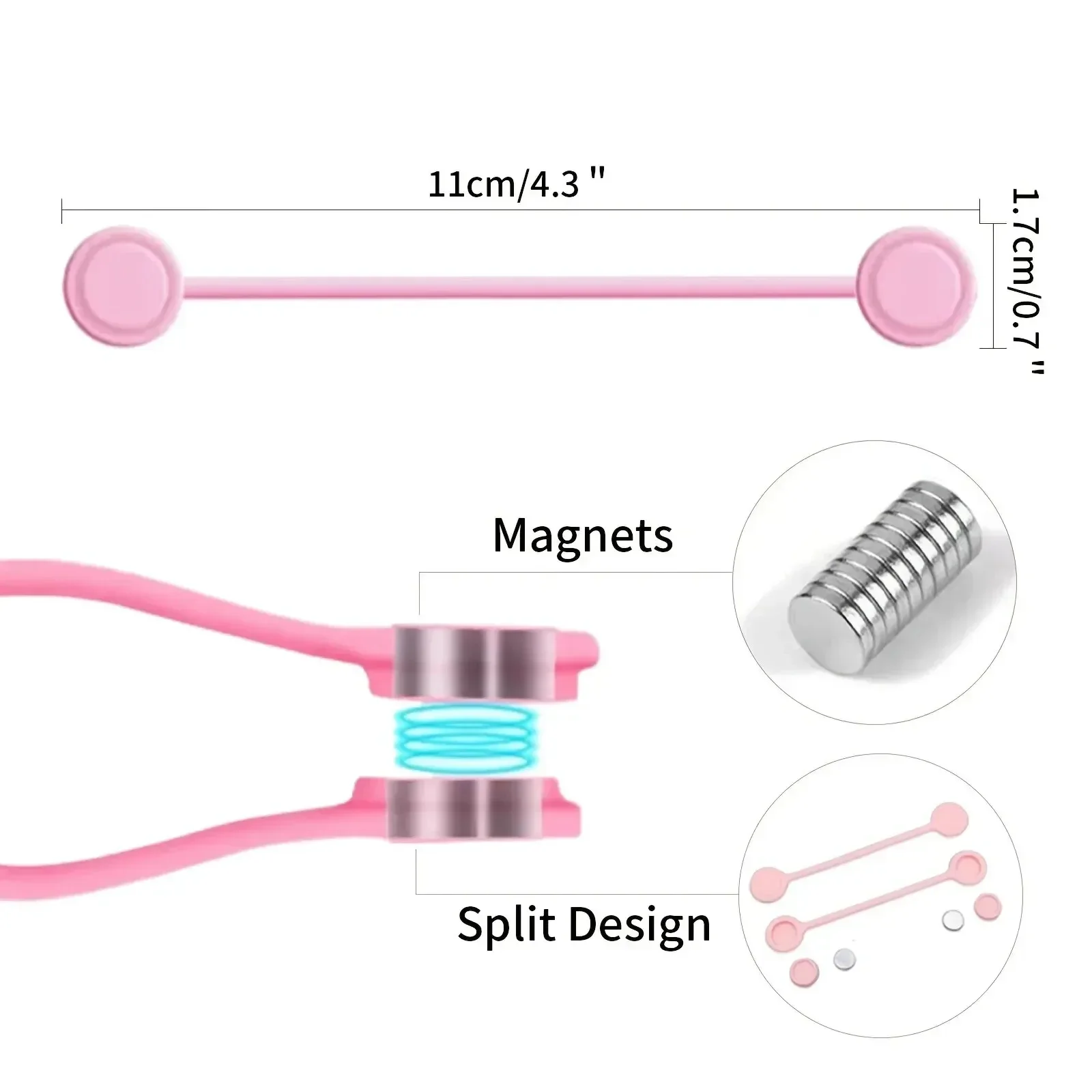 5/3/1PCS Pengikat Kabel Magnet - Cable Organizer Magnetic ulasan dan harga