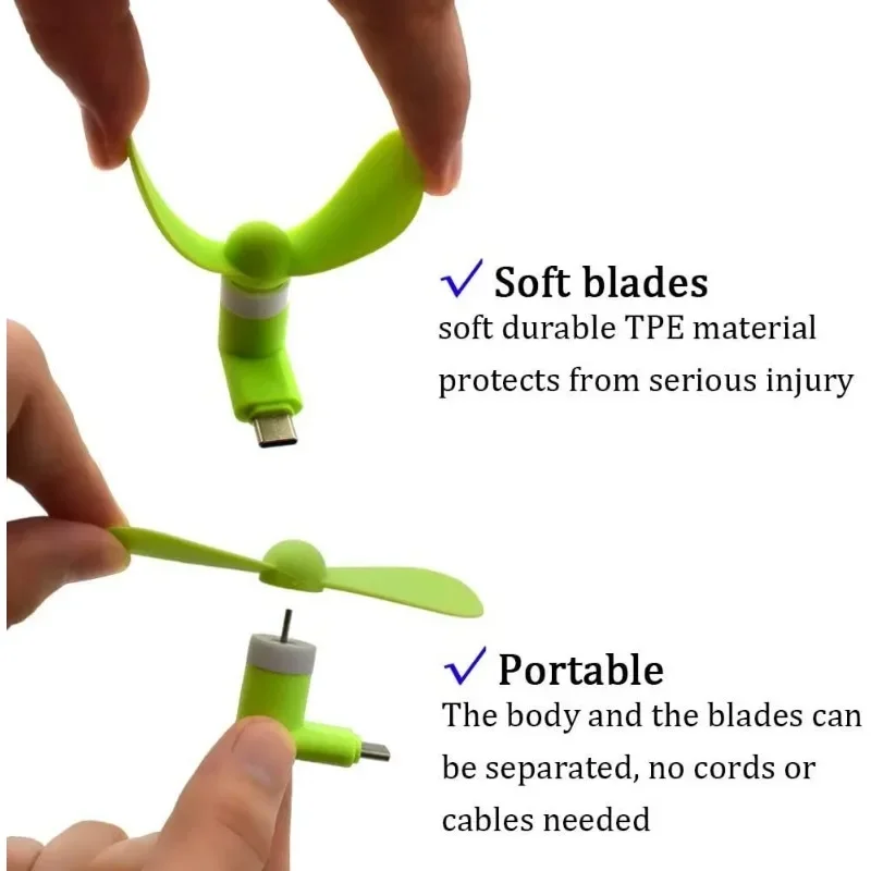 Kipas Mikro Portabel Mini Tipe - Phone Cooling Fan ulasan dan harga