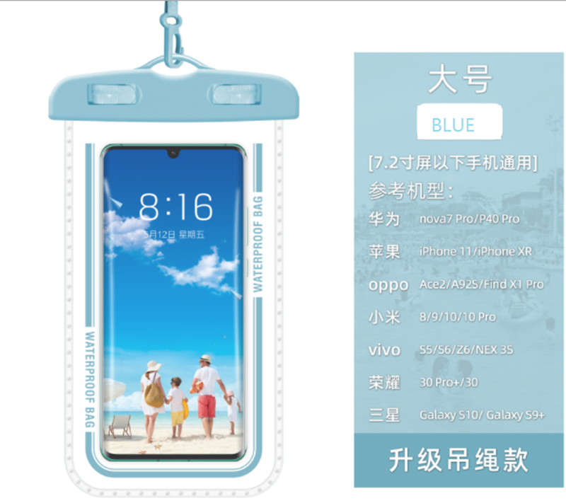 Casing Tahan Air Tampilan Penu - Waterproof Phone Bag ulasan dan harga