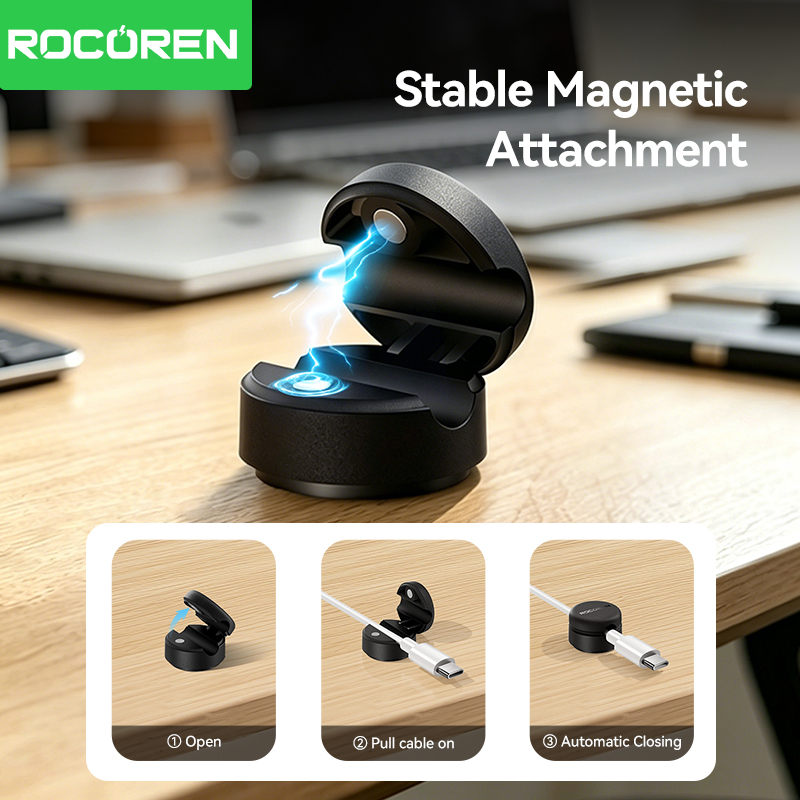 Penjepit kabel magnetik berput - Cable Organizer Magnetic ulasan dan harga