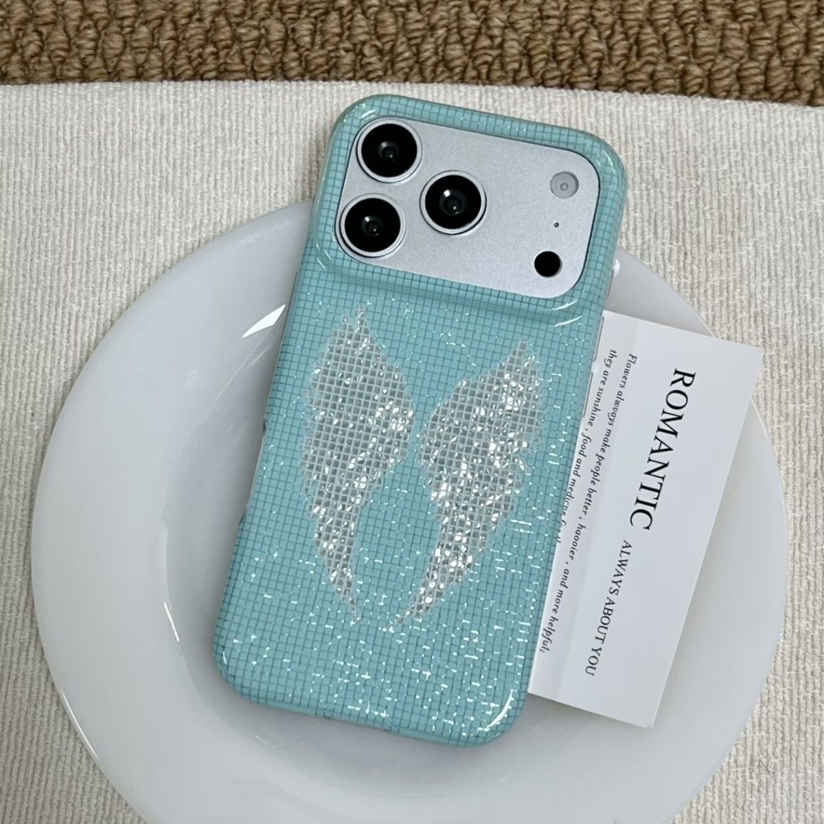 Casing Ponsel Korea Warna Mint - Phone Accessories List ulasan dan harga