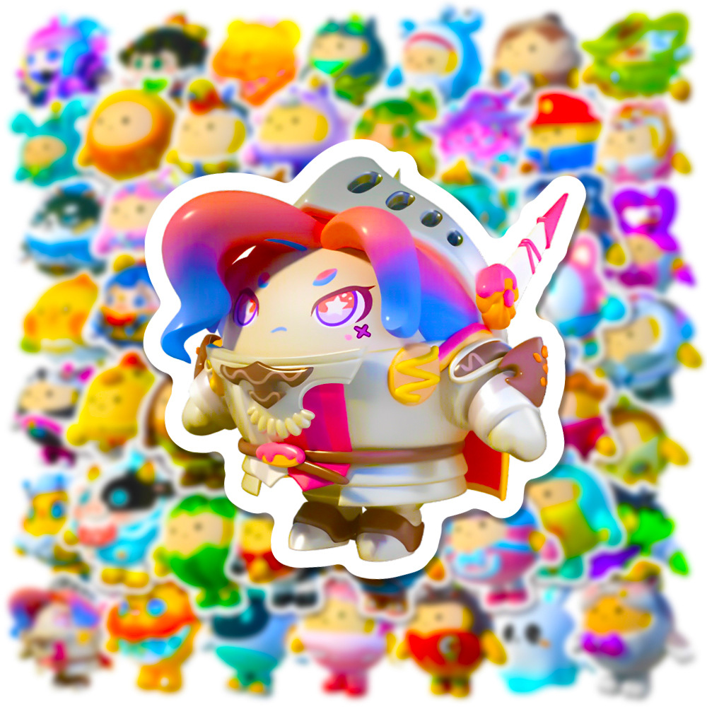 50 Buah Stiker Kartun Pesta Te - Phone Accessories For Kids ulasan dan harga