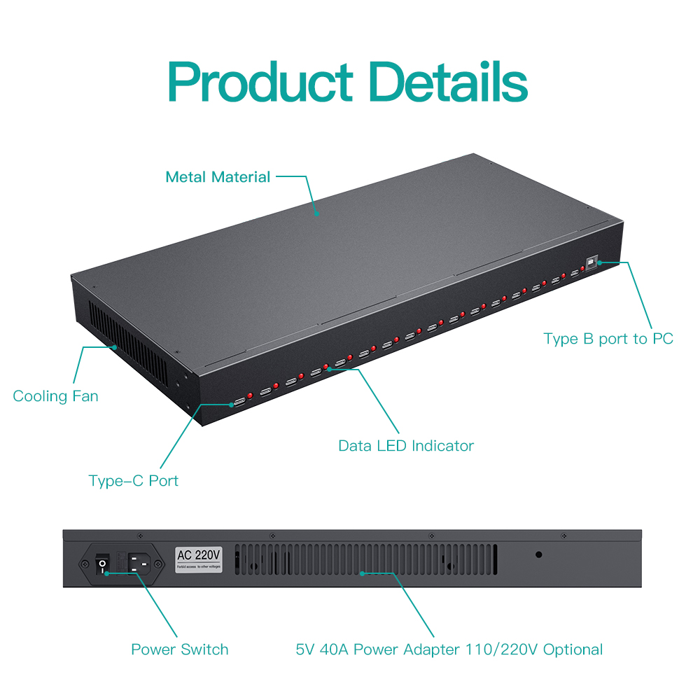 A-165C Sipolar 16 Port Usb c H - Usb C Hub ulasan dan harga