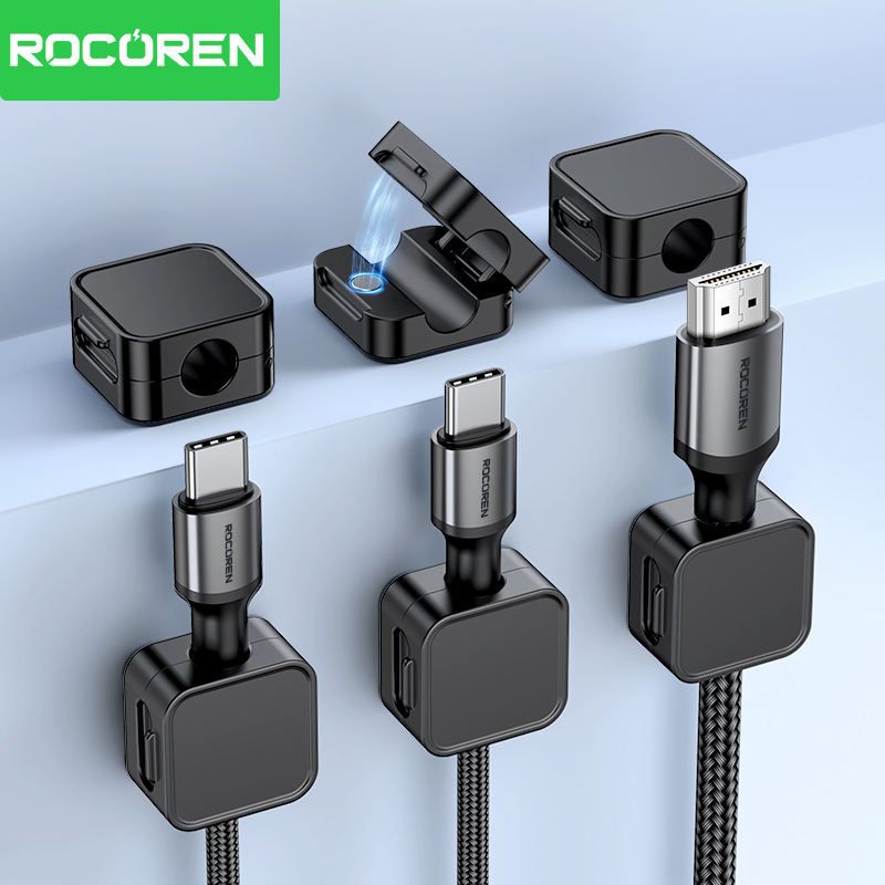 Penjepit kabel magnetik Rocore - Cable Organizer Magnetic ulasan dan harga