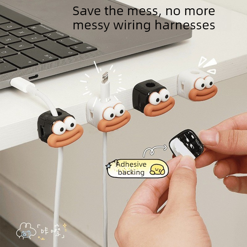 1/5/10 Buah Klip Kabel Magneti - Cable Organizer Magnetic ulasan dan harga